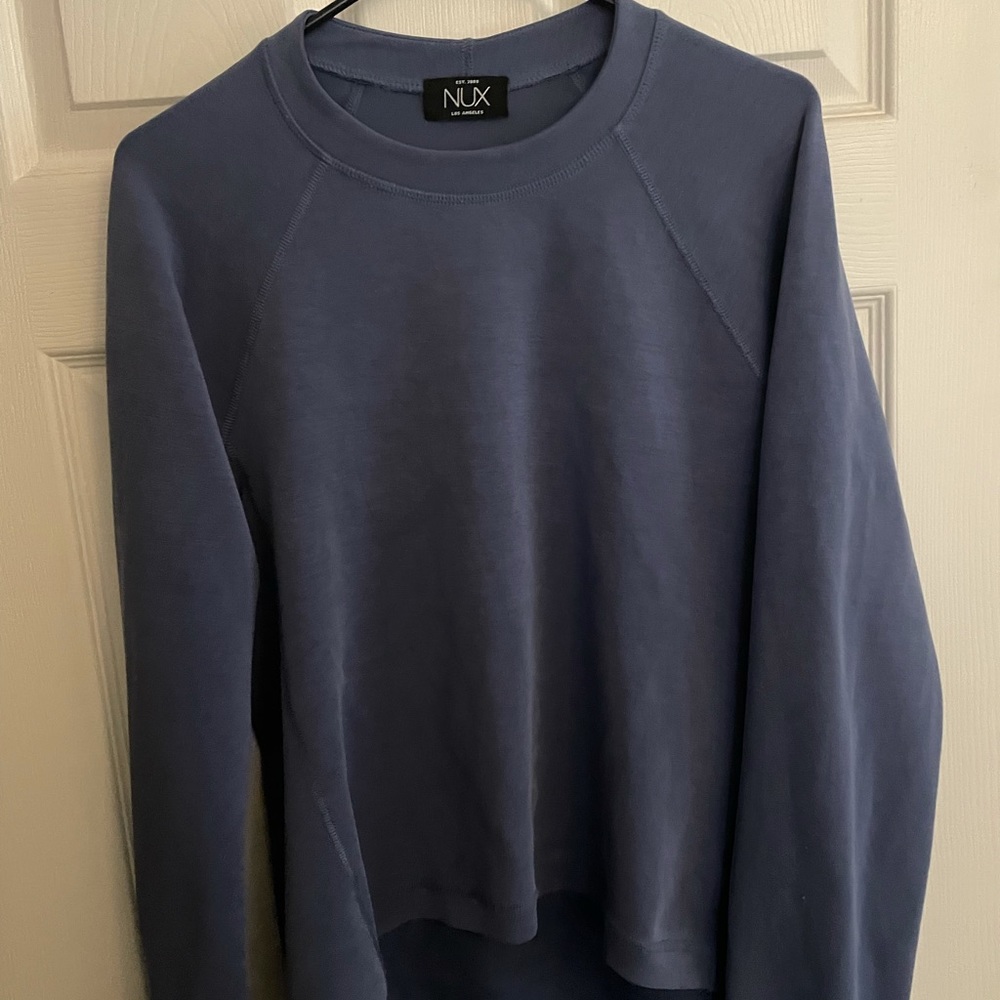 High low sweatshirt